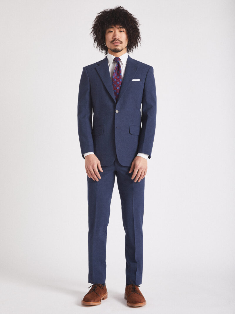 Breton Blue High Twist Wool